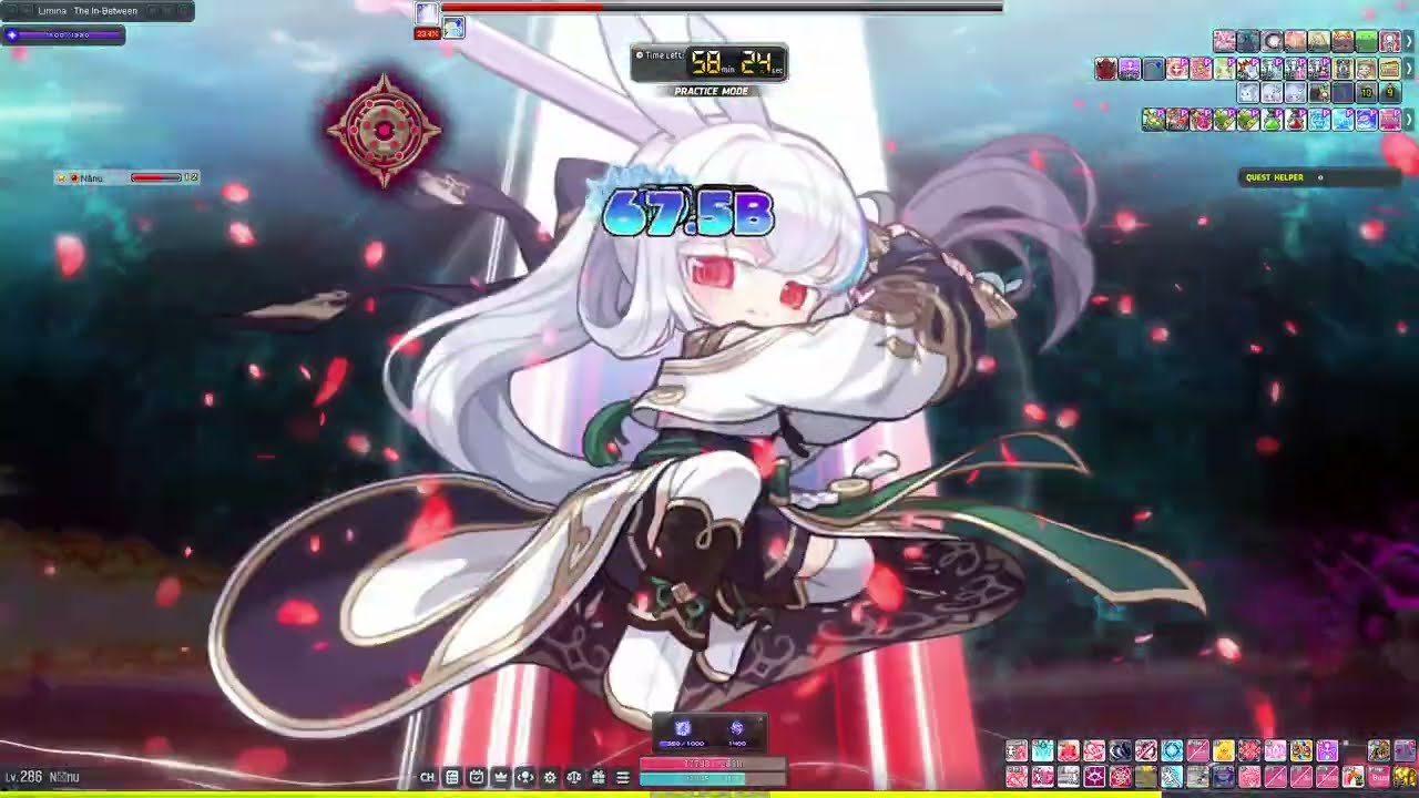 MapleStory - Hard Black Mage Solo - 2 minutes - Ren