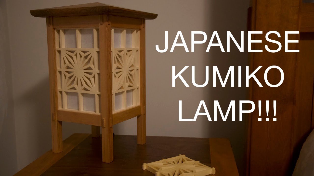 WOODWORKING, MAKING KUMIKO LAMPS!!!