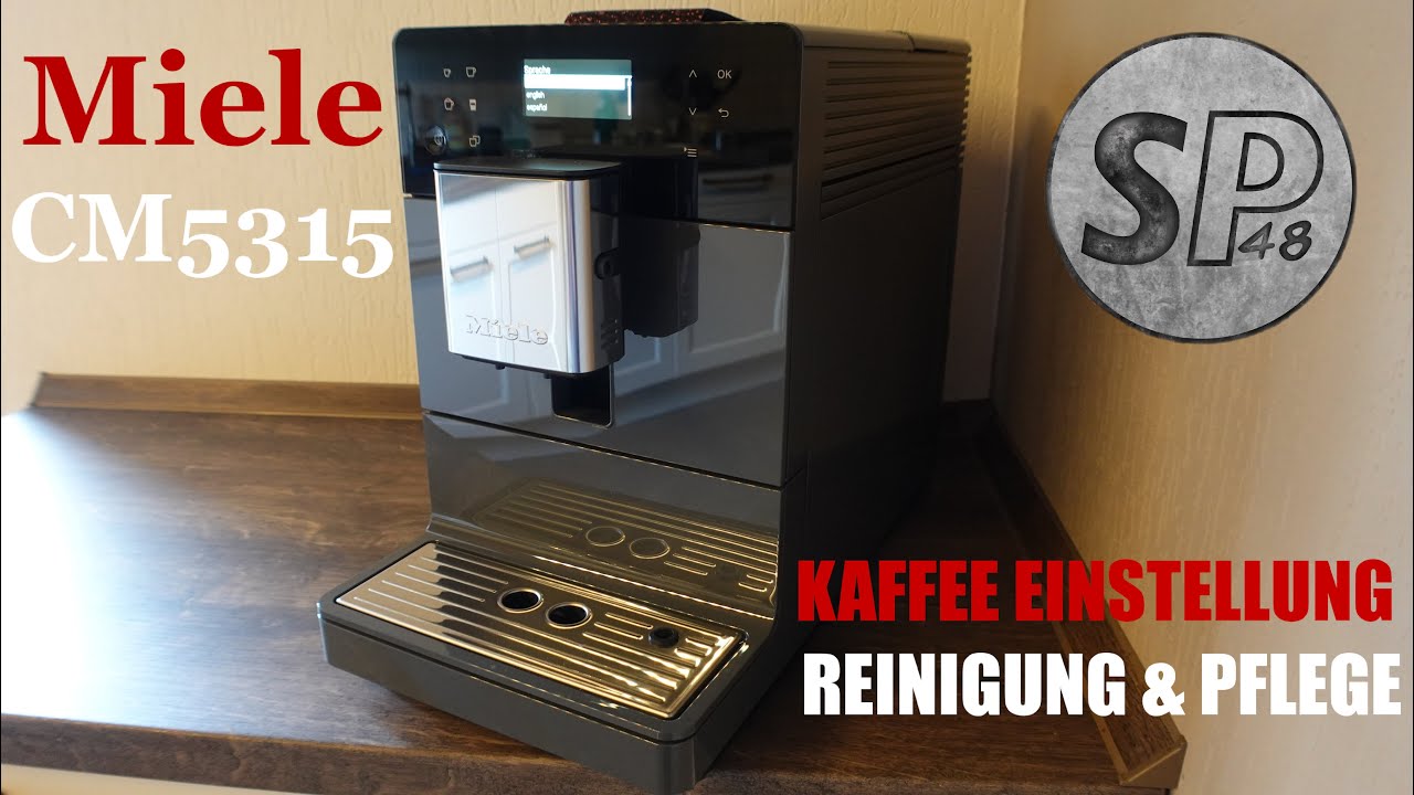 Miele CM5315 : Kaffee Einstellung und Reinigung