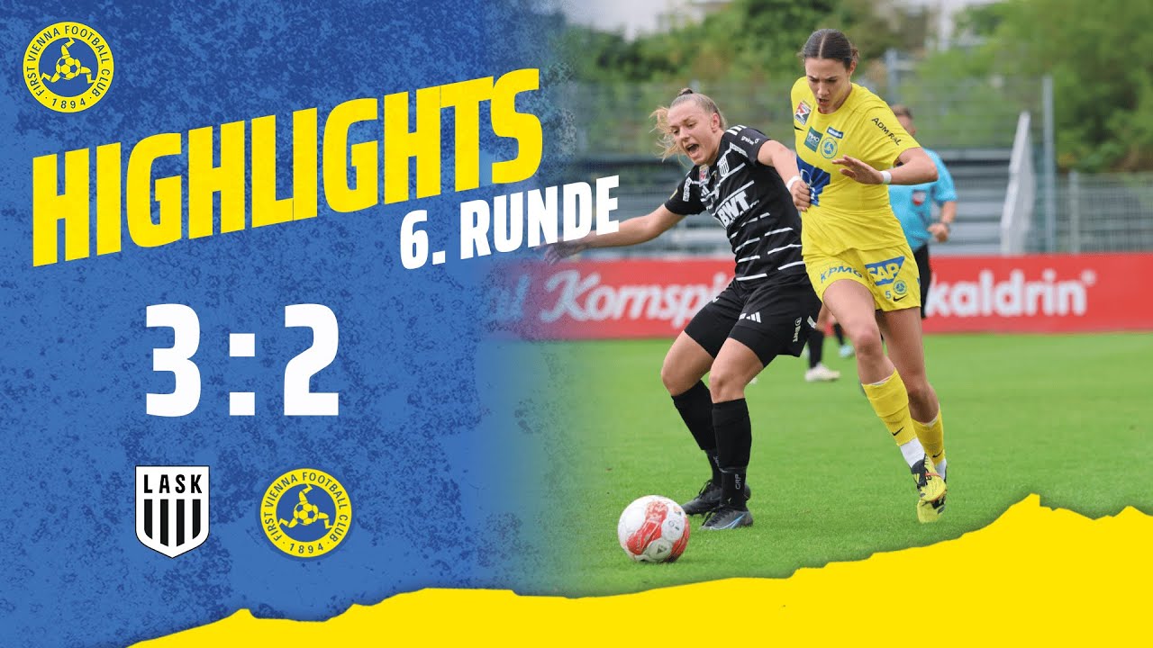 ADMIRAL Frauen Bundesliga I 6. Runde &ndash; Highlights I LASK -  First Vienna FC 1894