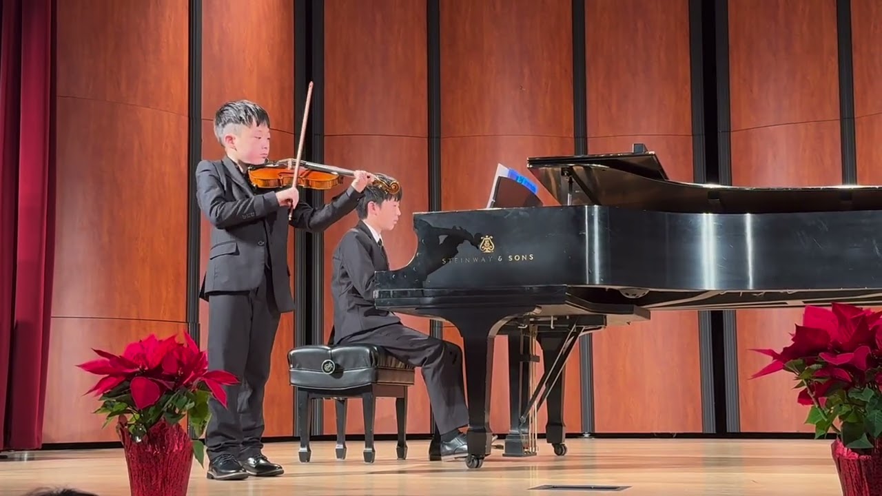 Recital Performance | Age 8.5 – Violin Year 4