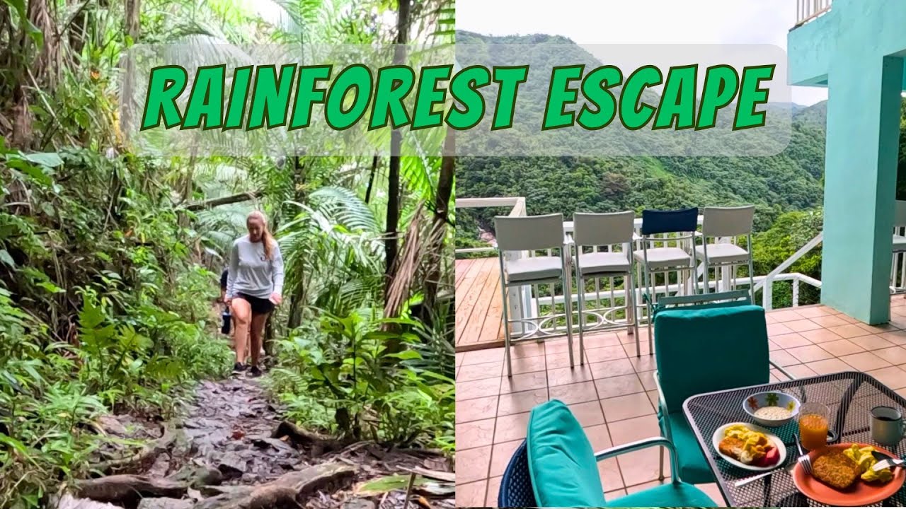 Sleeping in the RAINFOREST- Our El Yunque Adventure - Puerto Rico | EP 54