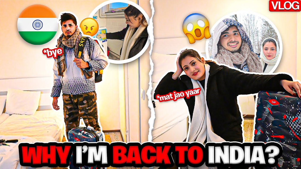 Tannu Se Ladai Ho Gayi 💔|| Main India Wapas Ja Raha Hoon 🥹😭
