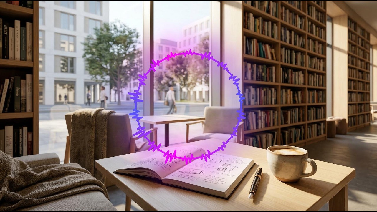 Post-Lunch Reset 🌊 Riverside Cafe Ambience for Reflection & Planning