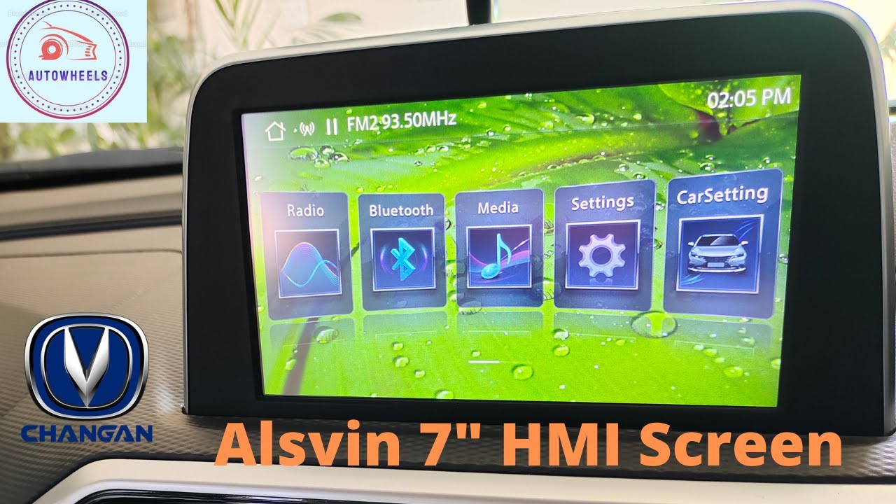 Changan Alsvin HMI Full Details