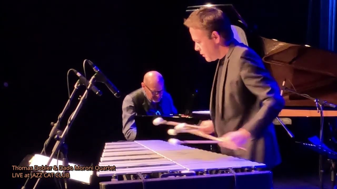 On stage with Thomas Dobler & Dado Moroni Quartet, LIVE at Jazz Cat Club