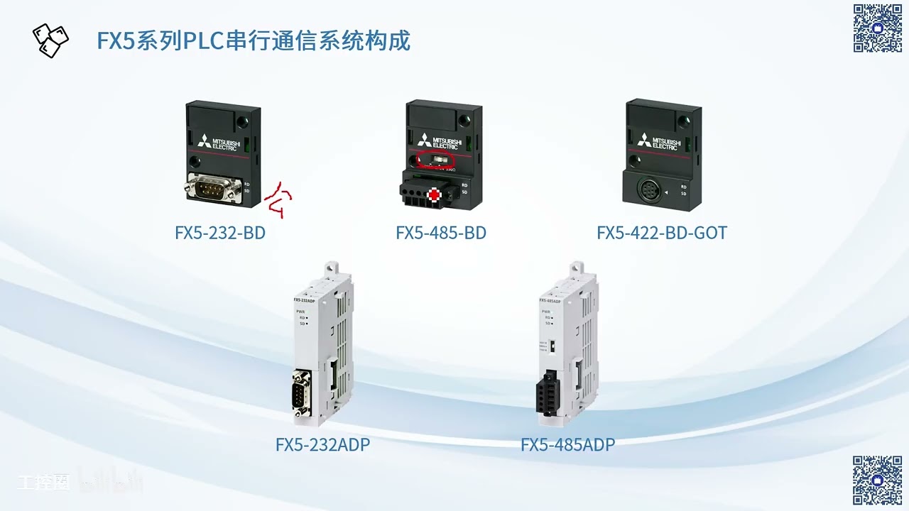 132课 三菱 FX5U PLC - FX5U串行通信功能之简易PLC间链接Ⅰ