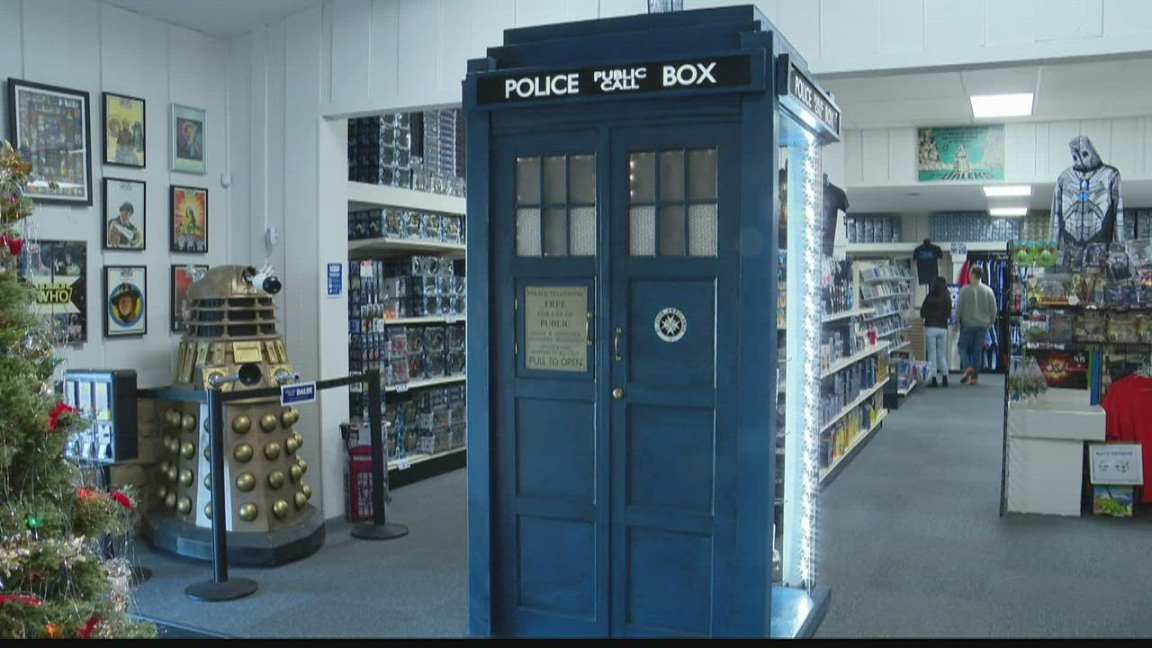 Camby Dr. Who store holds largest amount of memorabilia in the US