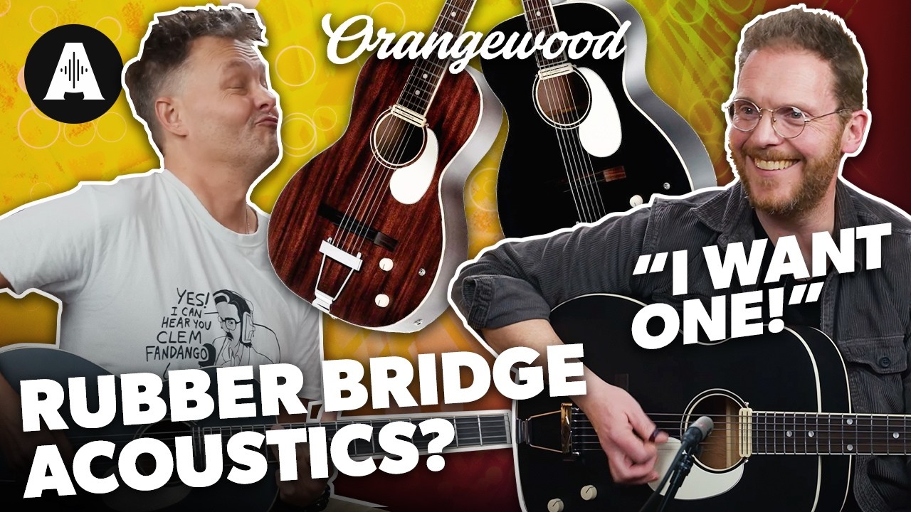 Rubber Bridge Guitars!? - Plus, More Awesome Acoustics from Orangewood!