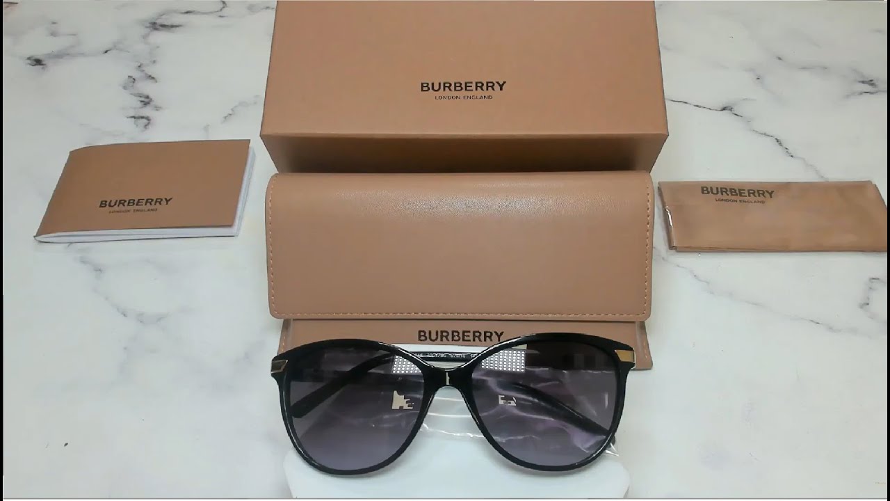 Burberry Women's B4216 B/4216 Fashion Cat Eye Sunglasses