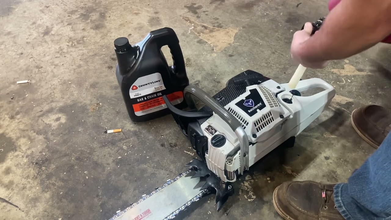 Holzfforma 372 pro first fire up and a few cuts