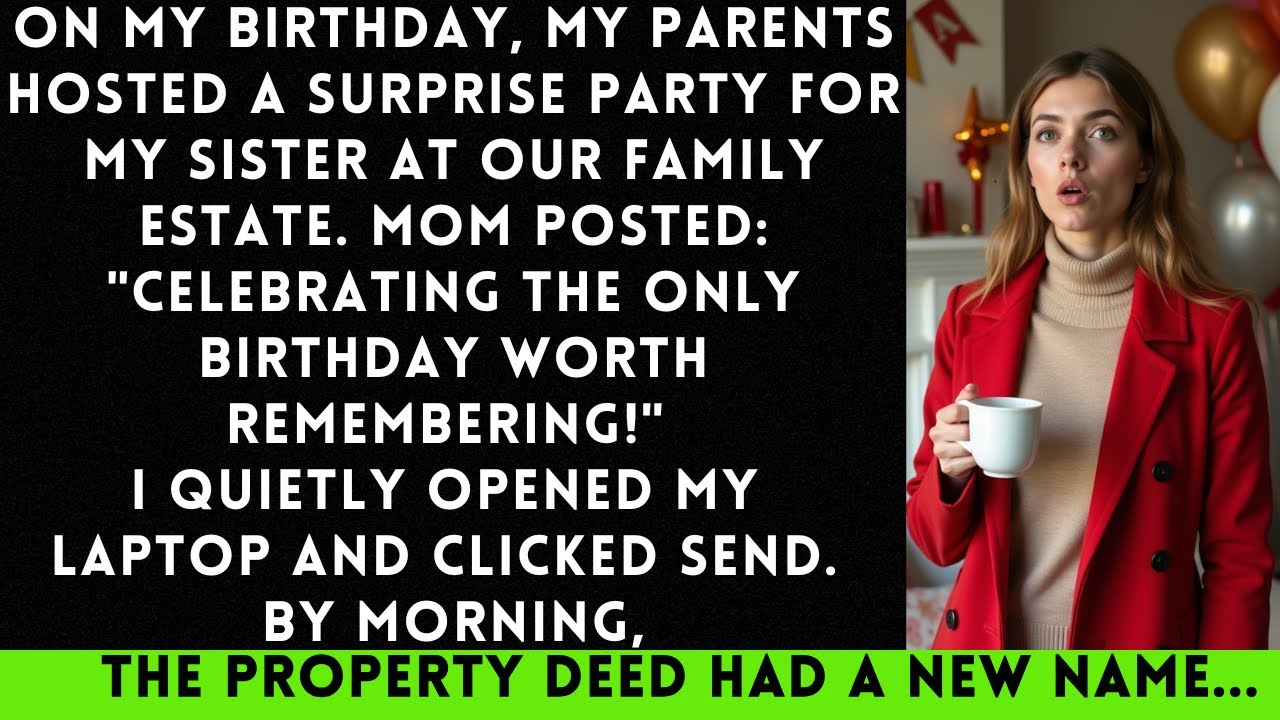 On My Birthday, My Parents Threw My Sister a Surprise Party — So I Made One Phone Call...