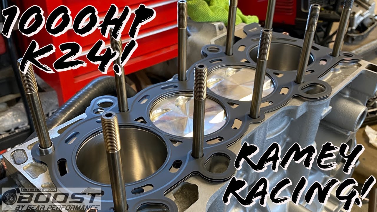 1000Hp Ramey Racing K24 for the civic coupe!!