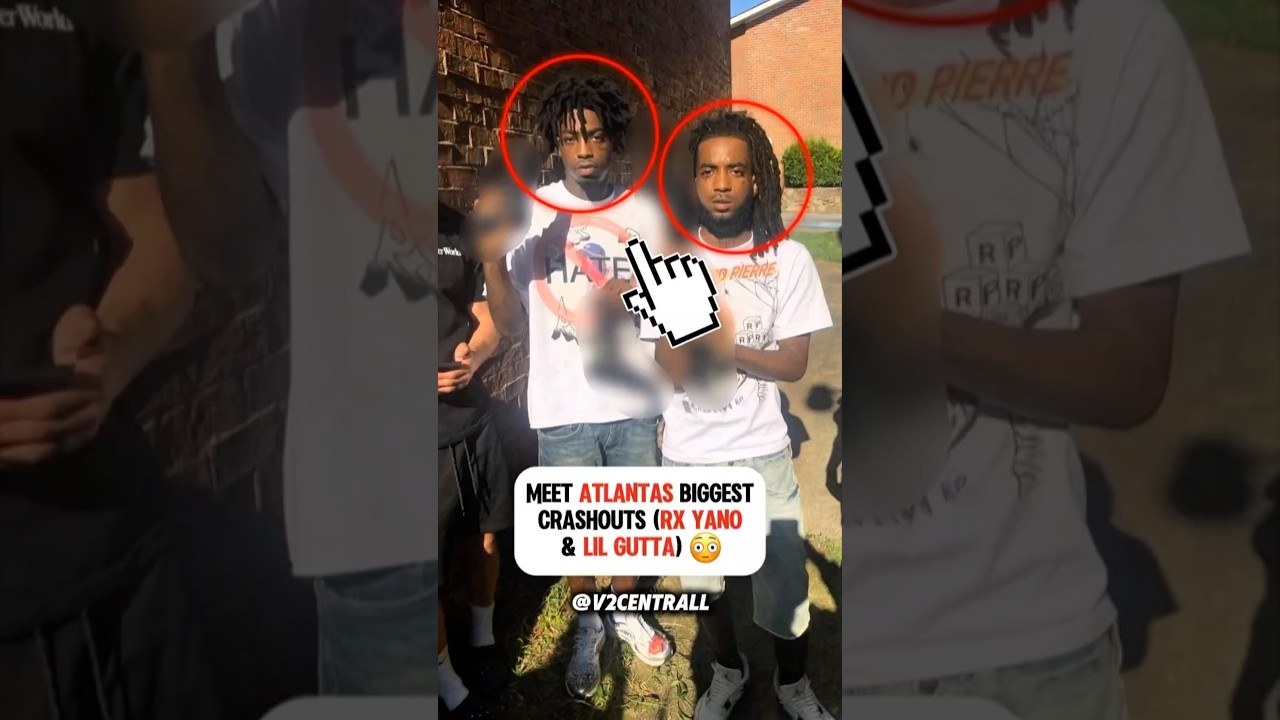 Meet Atlantas Biggest Crashouts (RX Yano & Lil Gutta) #atlanta #drill