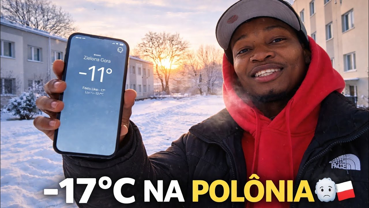 Você Aguentaria -17°C? 🥶🇵🇱