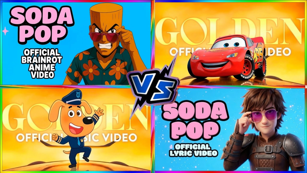 TUNG TUNG TUNG SAHUR🆚LİGHTİNG MQCUEEN🆚SHERİFF LABRADOR🆚HOW TO TRAİN YOURE DRAGON GOLDEN BATTLE#54
