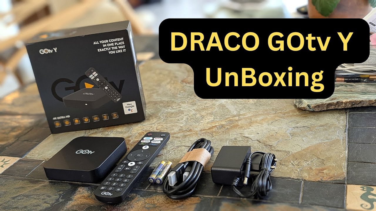 DRACO GOTV Y STREAMER UNBOXING -  GOTV Y פתיחת קופסא מלאה