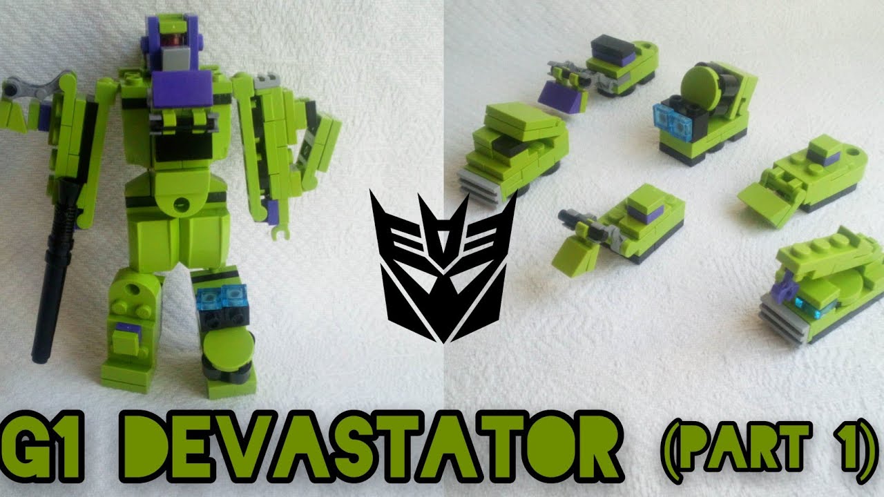 #4 How to make a mini Lego G1 Devastator (all constructicons)