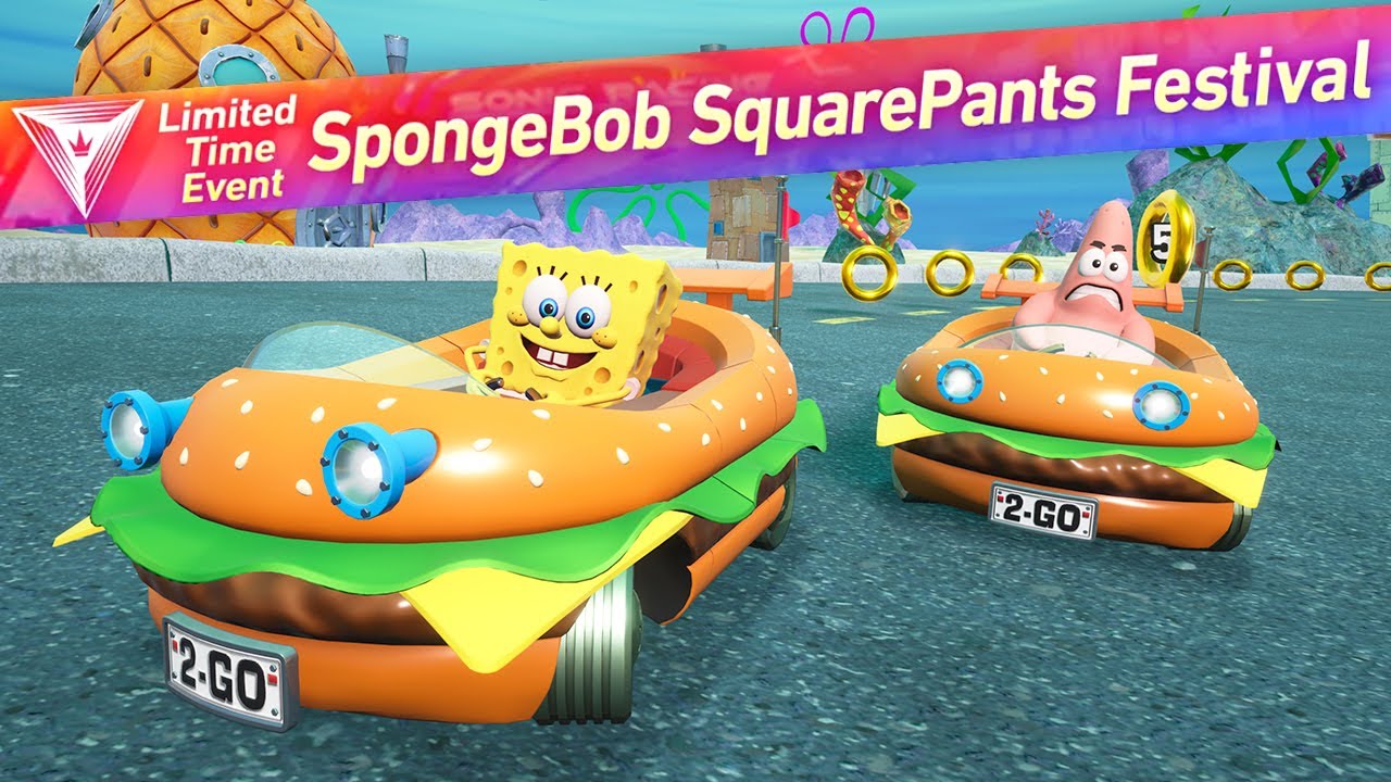 Sonic Racing CrossWorlds - Event: SpongeBob SquarePants Festival Gameplay