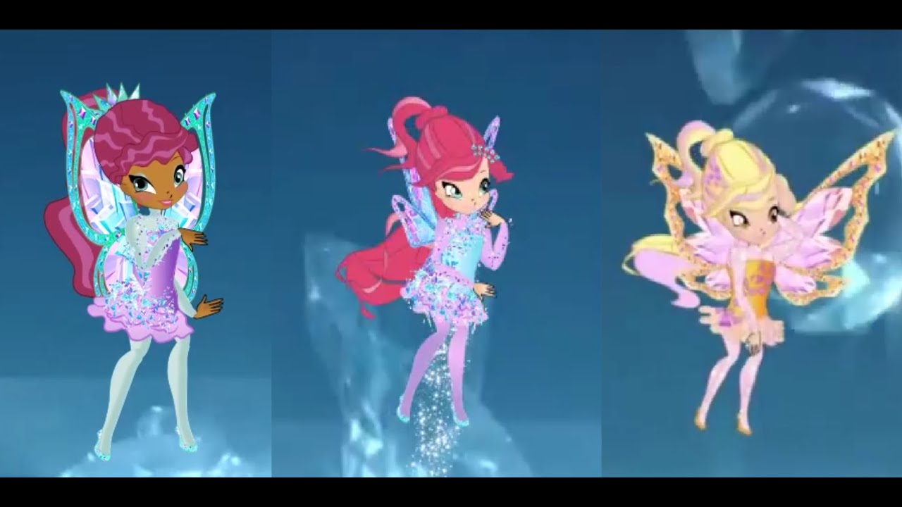Winx Club Tynix Babys -Transformation Bloom - Stella - Aisha