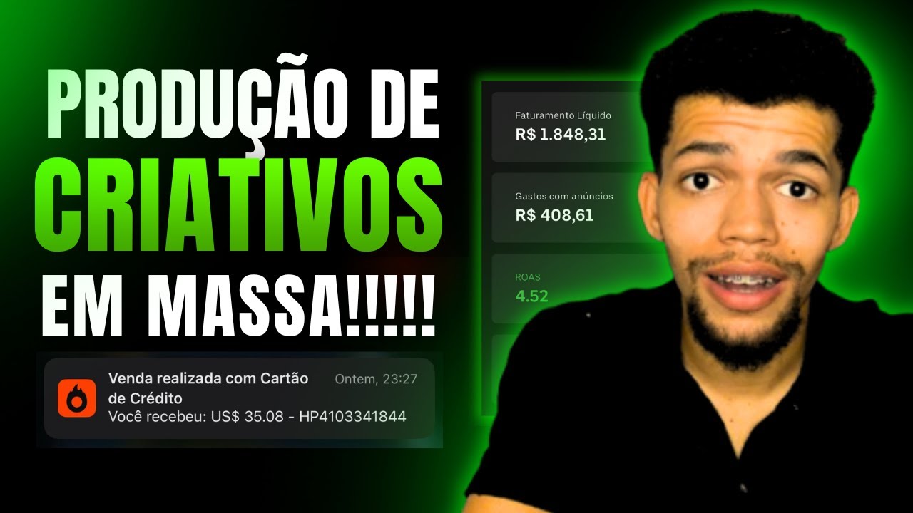 ANDROMEDA! Como Fazer CRIATIVOS EM MASSA para anunciar no Facebook
