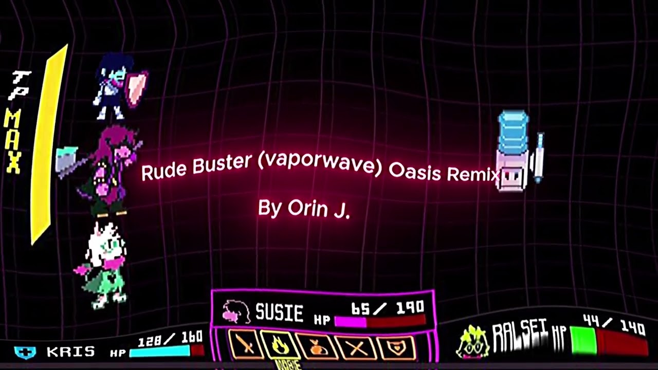 Rude Buster -Vaporwave- (Oasis Remix) from DELTARUNE