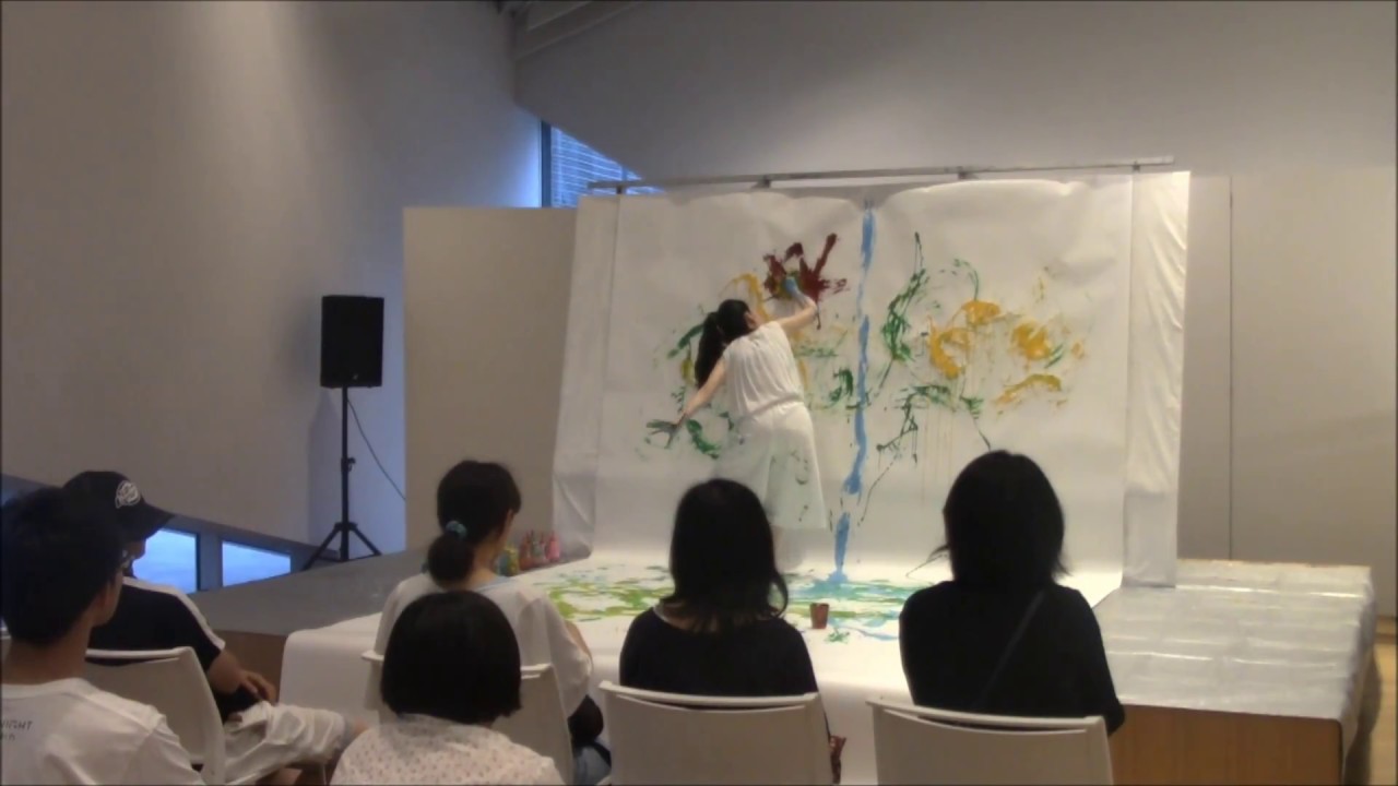 ColorhythmRisa Artperformance 抽象パフォーマンス