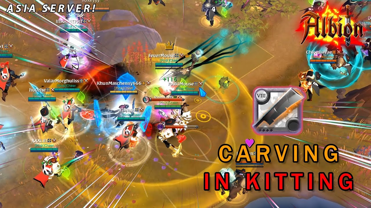 Carving Sword In Kitting Comp | Small Scale & Mid Scale PVP | Albion Online