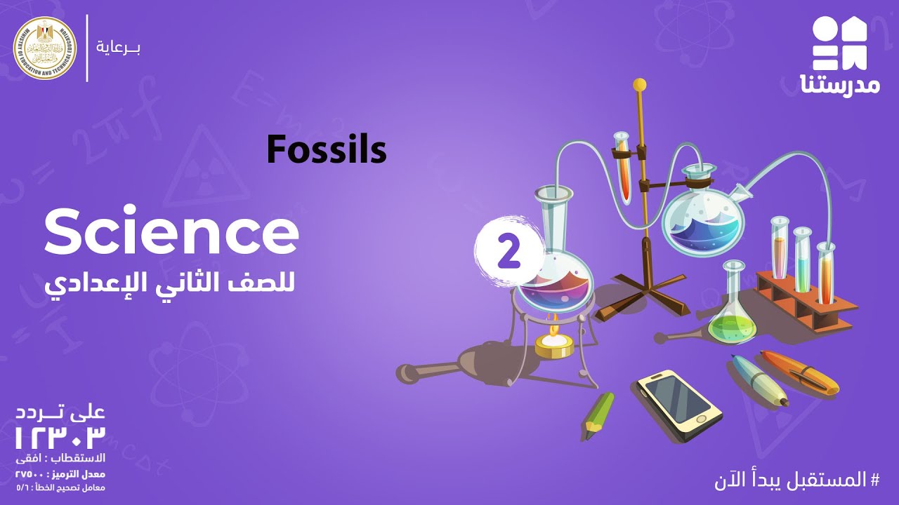 Fossils | Science | الصف الثاني الإعدادي
