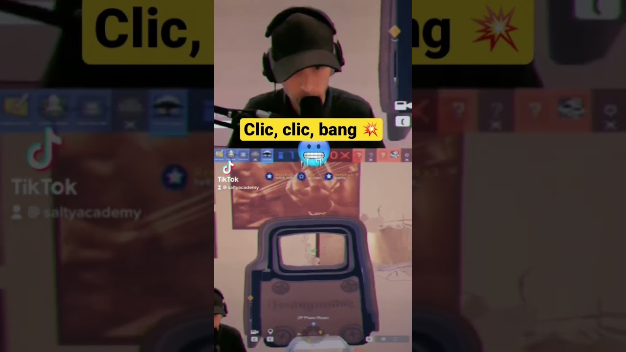 CLIC, CLIC, BANG ! 💥 #r6 #r6fr #clip #france #boom #rainbowsixsiege #rainbowsix