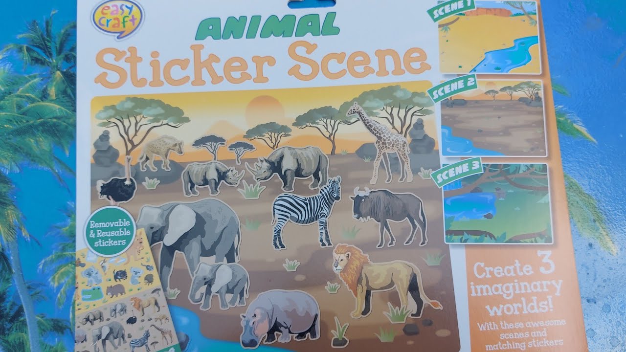 ANIMAL   Sticker  Scene