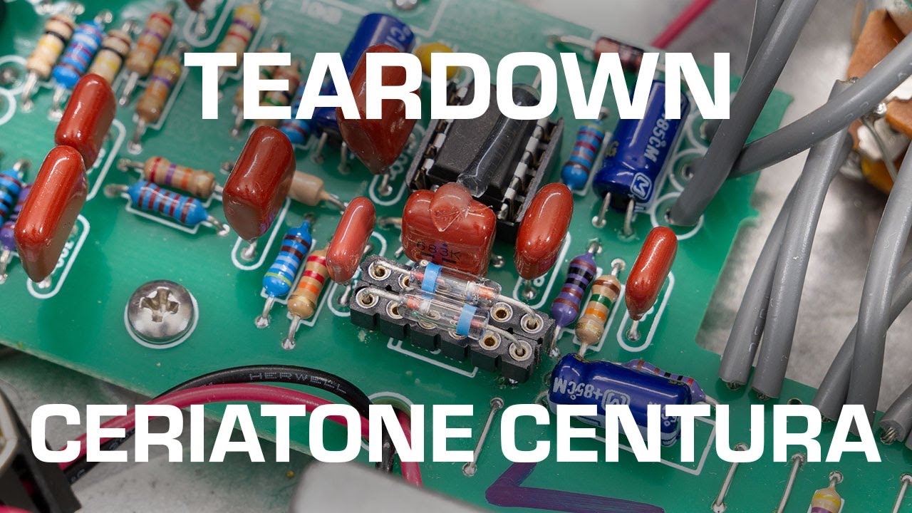 Ceriatone Centura Teardown! See what's inside!