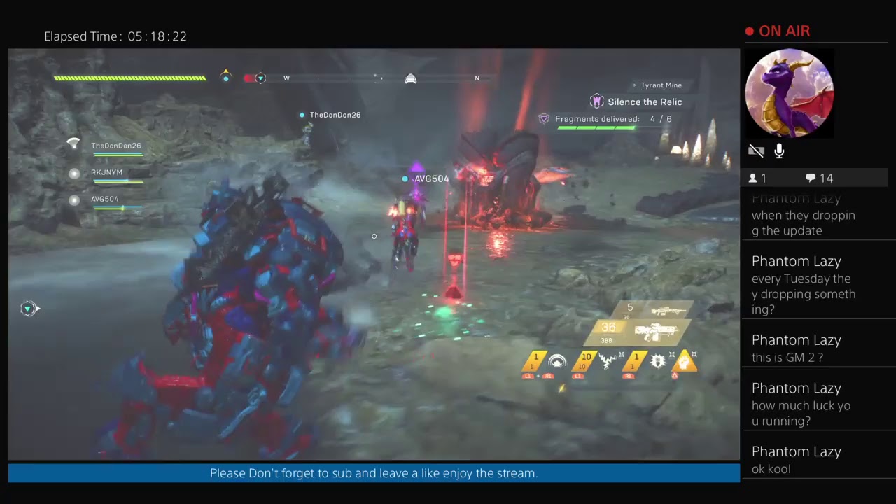 ANTHEM:GM2 GAMEPLAY SUMMON THE LOOT GOD:)
