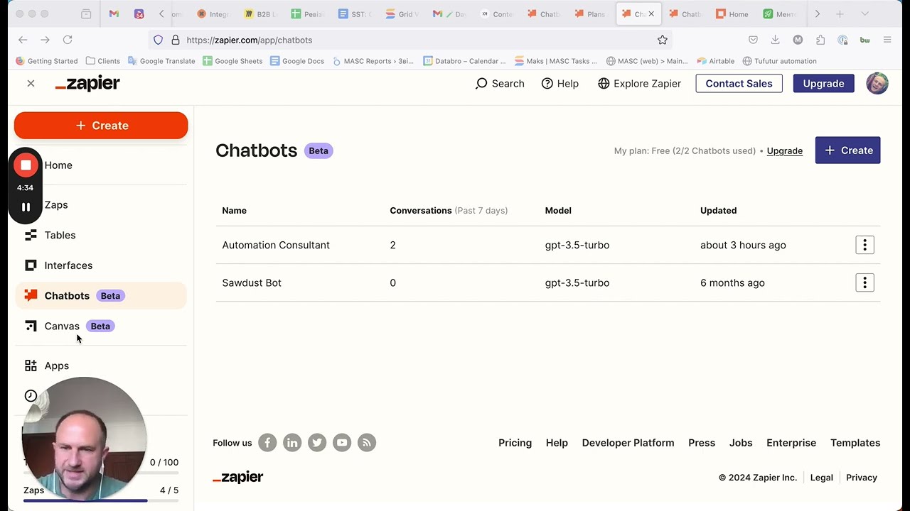 Побудова AI консультанта на базі Zapier - MASC