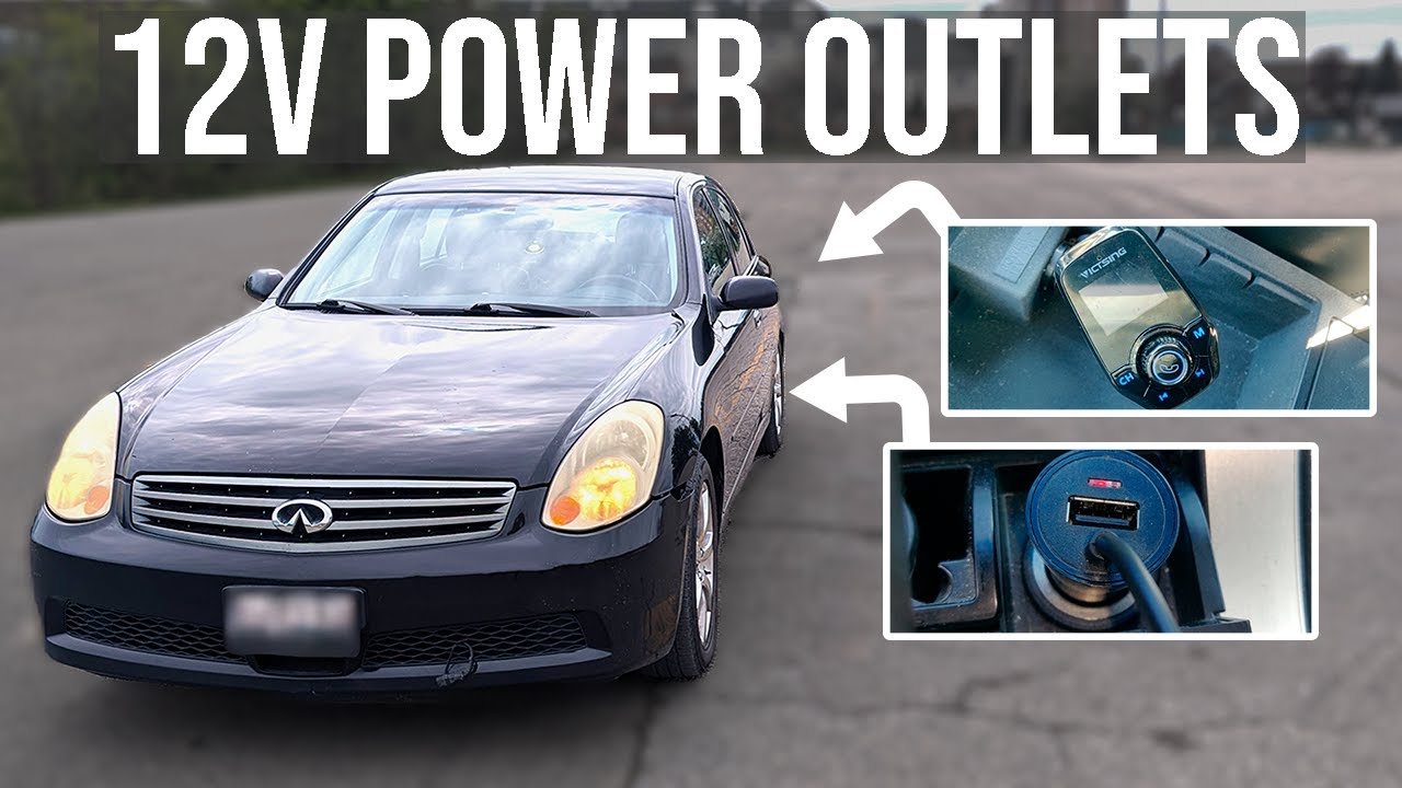 Как починить розетку 12 В/прикуриватель — Infiniti G35 (2003-2006)