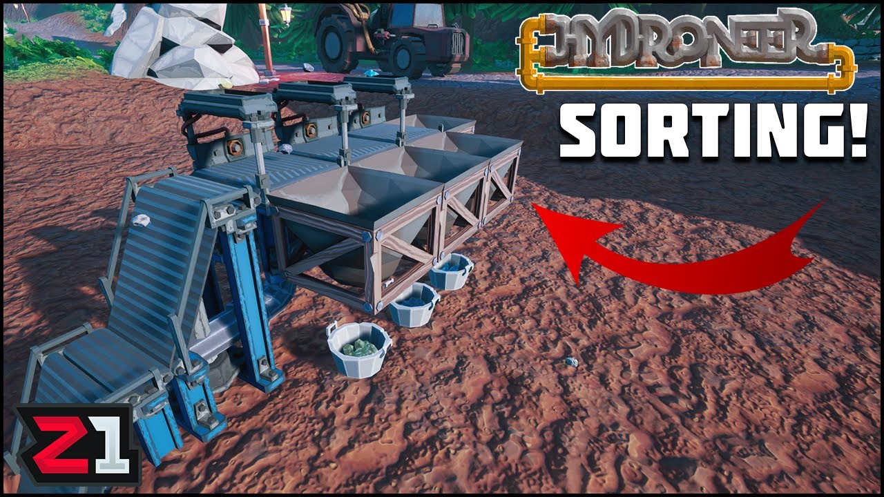 New Truck and Auto Sorting ! Hydroneer Update 2.0 [E3]