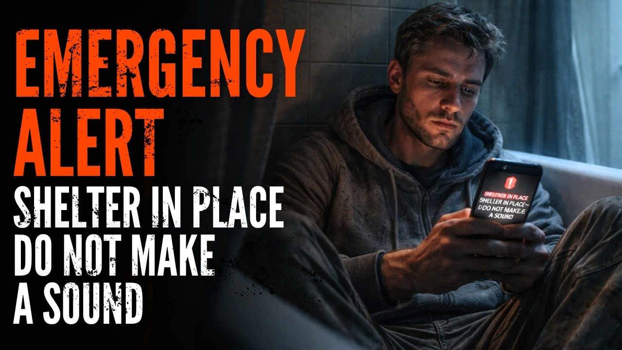 EMERGENCY ALERT: Shelter in Place. Do Not Make a Sound