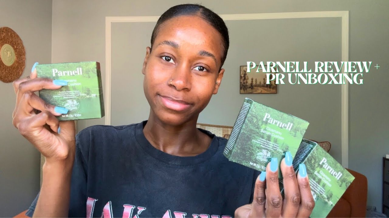 PARNELL REVIEW + PR UNBOXING | CICAMANU SERUM CUSHION FIRST IMPRESSIONS 