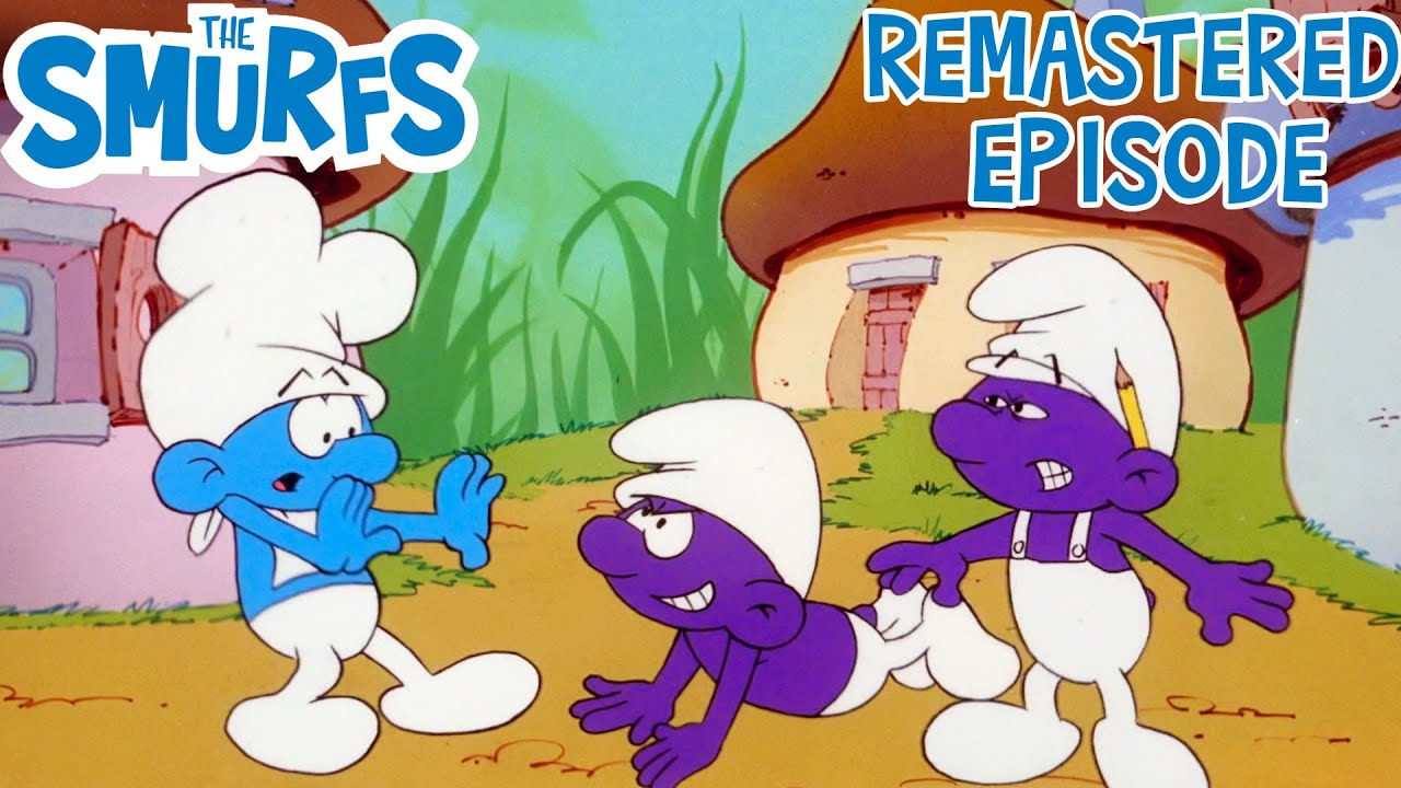 The Purple Smurfs • REMASTERED EDITION • The Smurfs • Cartoons For Kids
