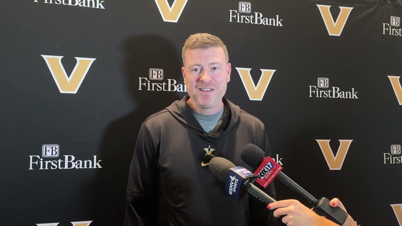Mark Byington ahead of Vanderbilt’s game versus Tennessee