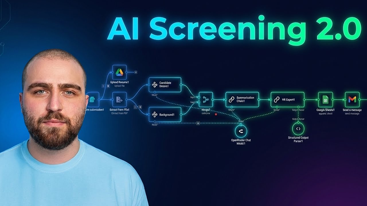 Automate Resume Screening with AI & n8n