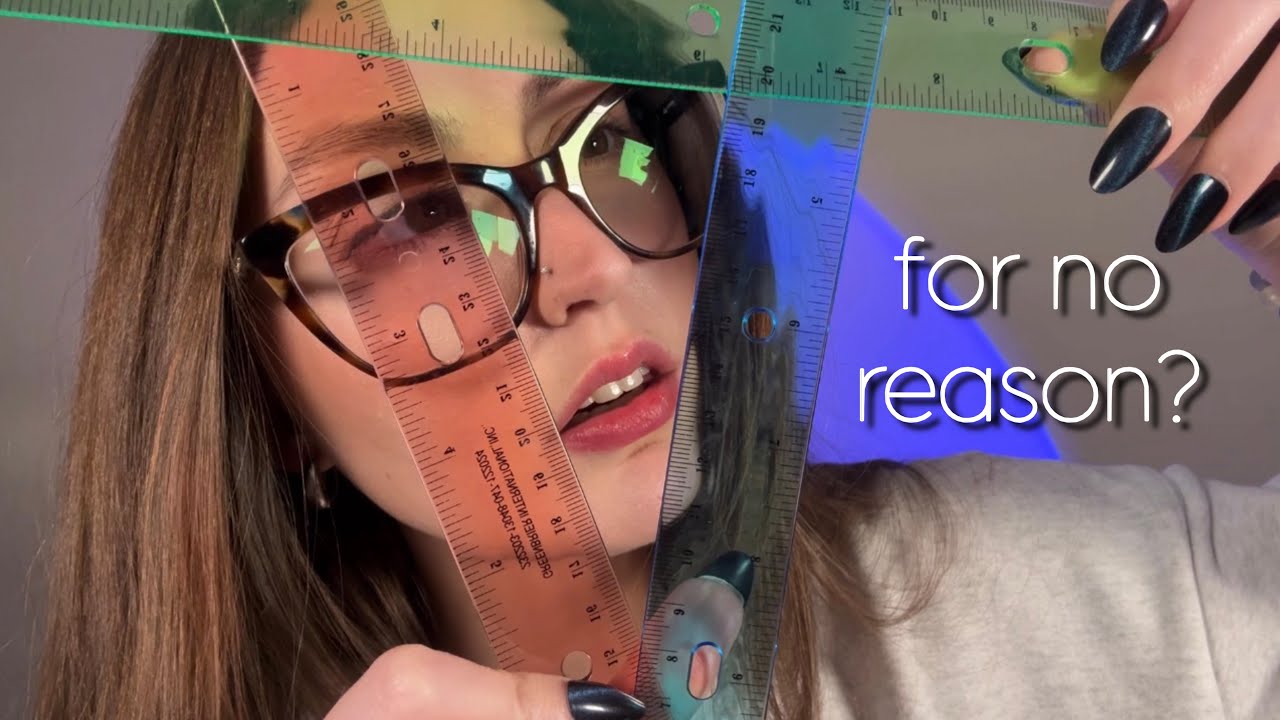 ASMR Measuring YOU For No Reason? 📏 (Fast & Tingly)