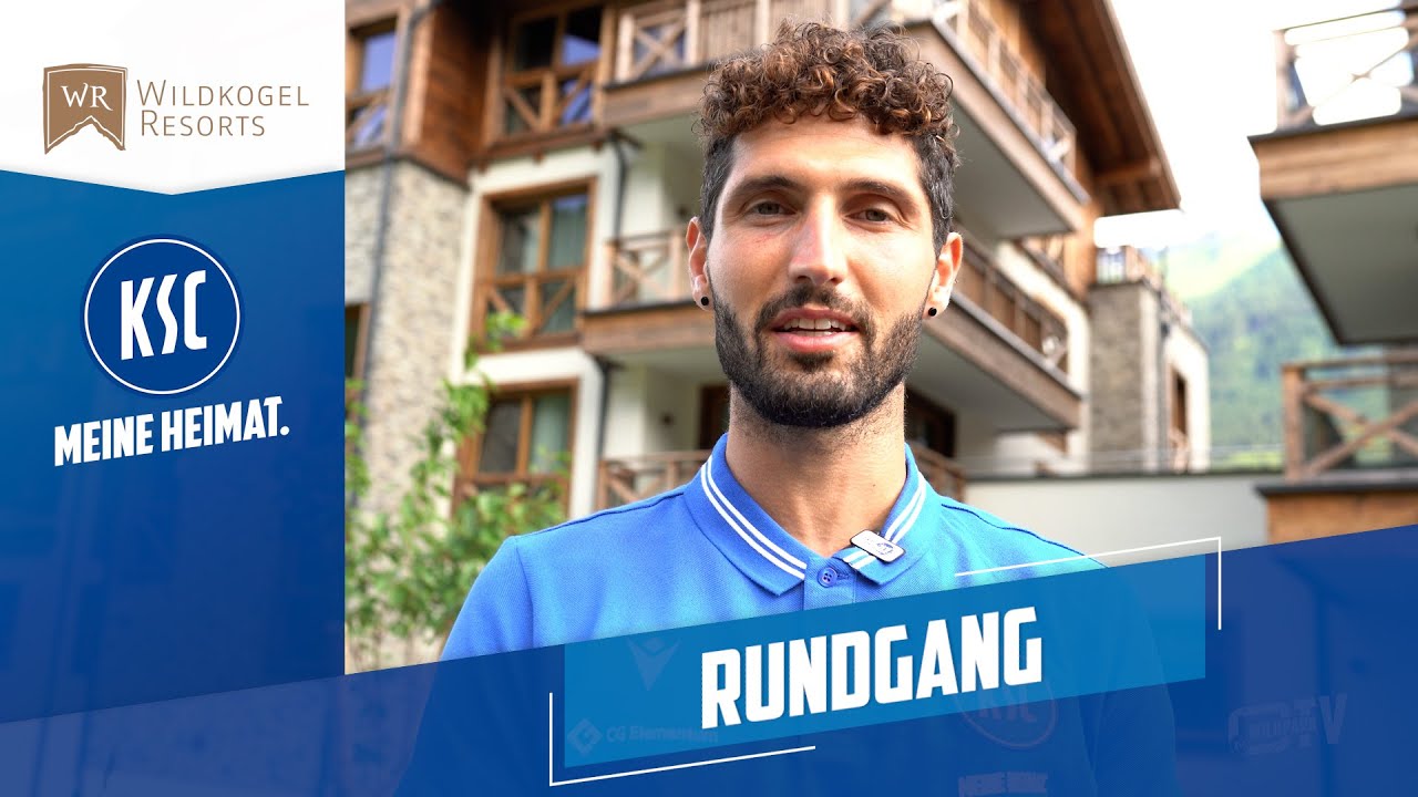 Rundgang durchs Mannschaftshotel