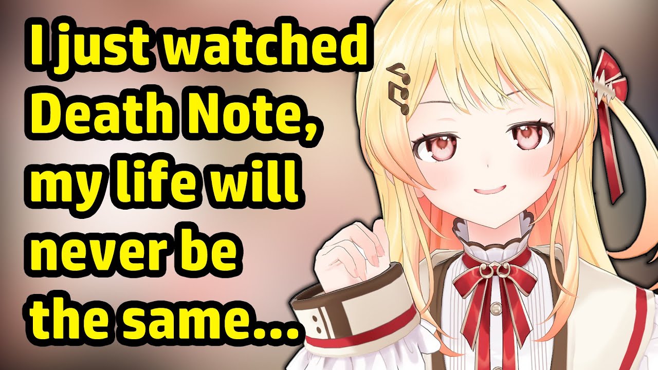 Kanade Watched Death Note and Her Life Changed Forever | Kona Banana!【Hololive】