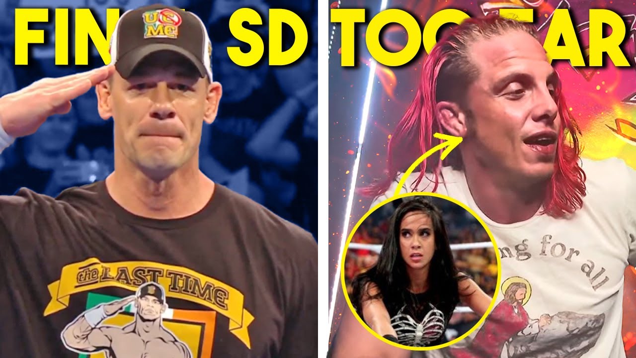 John Cena FINAL EVER WWE Smackdown...Matt Riddle Goes TOO FAR...RAJA Jackson Arrest?..Wrestling News