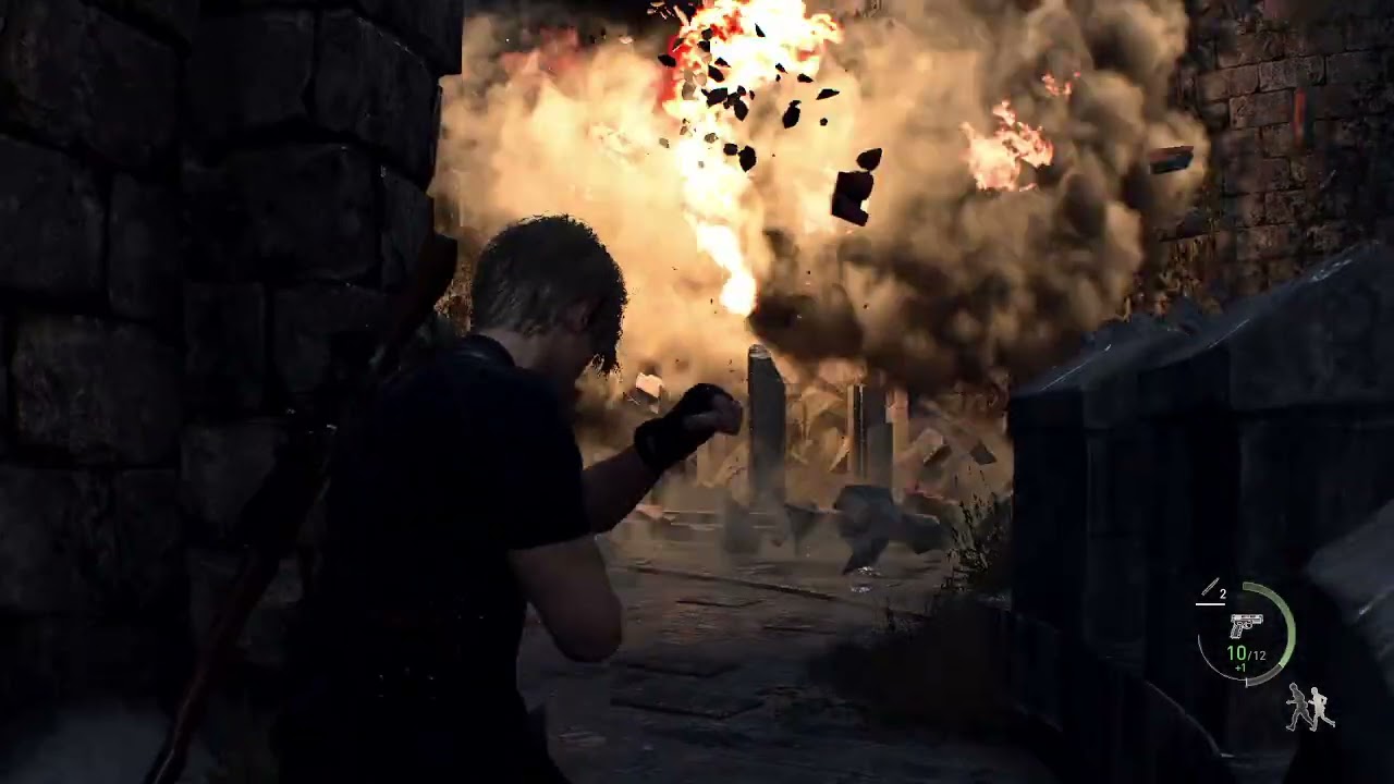 Jogando Resident evil 4 no controle #10