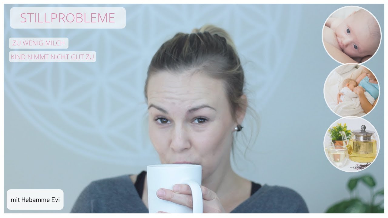 Stillprobleme I  Zu wenig Milch I Hebammentips zum Stillen I Baby nimmt nicht gut zu