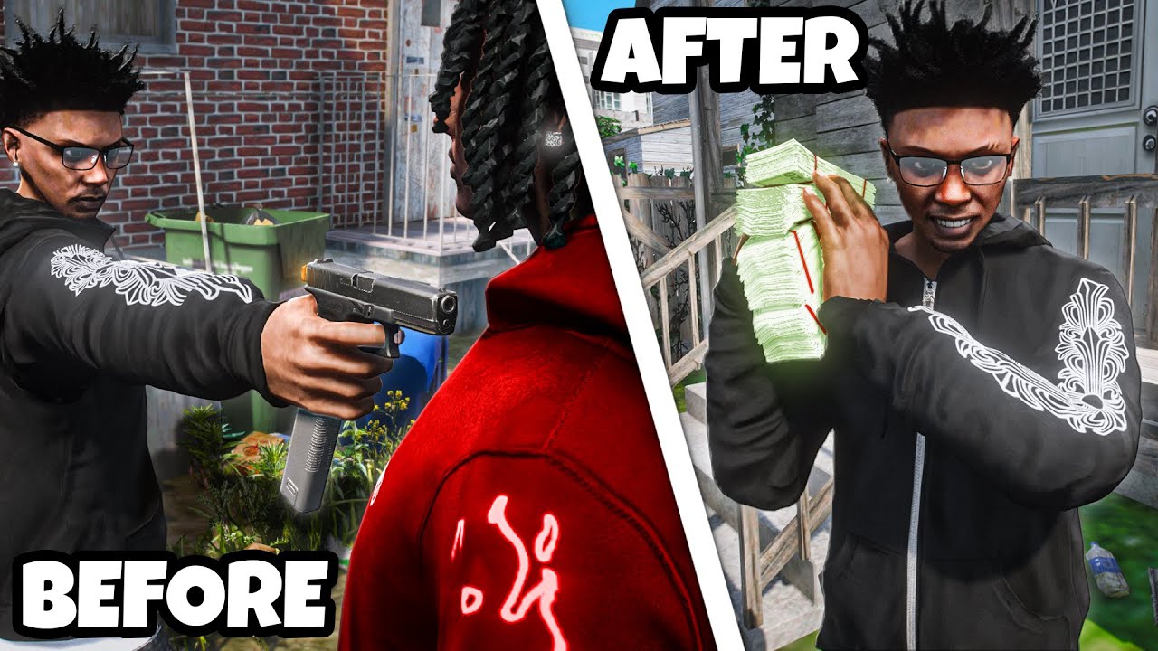 I Hunted down My Opp with a SWITCH for 40K In GTA 5 RP..