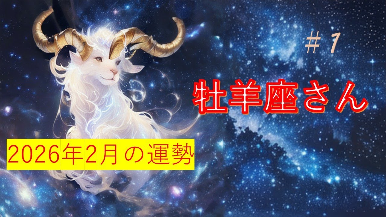 【2026年2月牡羊座さんの運勢リーディング】