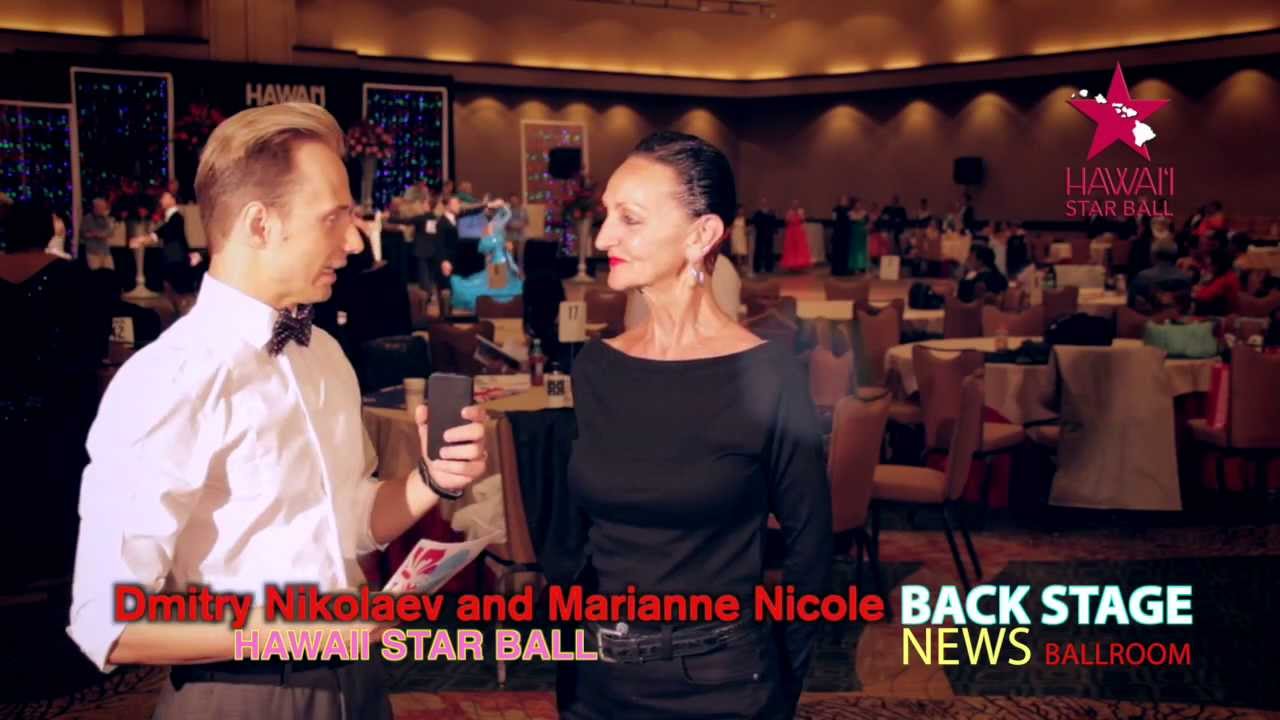 Marianne Nicole inspiring dancers on Ballroom BackStage show and having her downtime in Hawaii